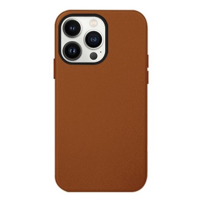 iPhone-13-Pro-Max-K-Doo-Noble-Collection-Leather-Case-Original-Quality-Full-Coverage-Mobile-Phone-Back-Cover-Brown