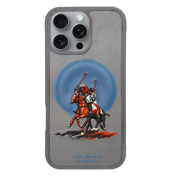 santabarbarapolo-elvis-titanium-case-iphone16promax-front کاور سانتا باربارا پولو مدل AUBREY مناسب برای گوشی موبایل آیفون 16 پرومکس - Image 1
