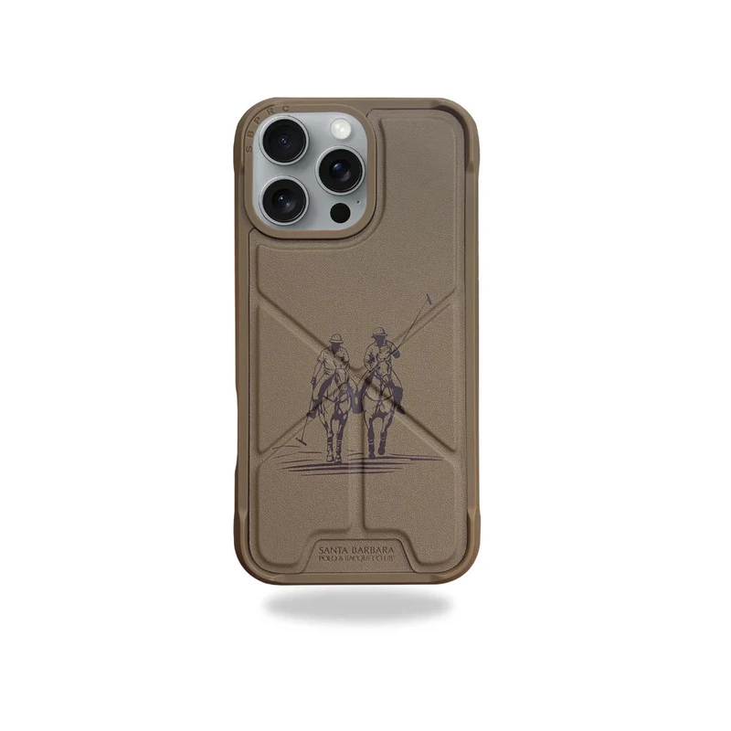 santabarbarapolo-marion-desert-titanium-case-iphone16promax-front کاور سانتا باربارا پولو مدل MARION مناسب برای گوشی موبایل آیفون 16 پرومکس - Image 1